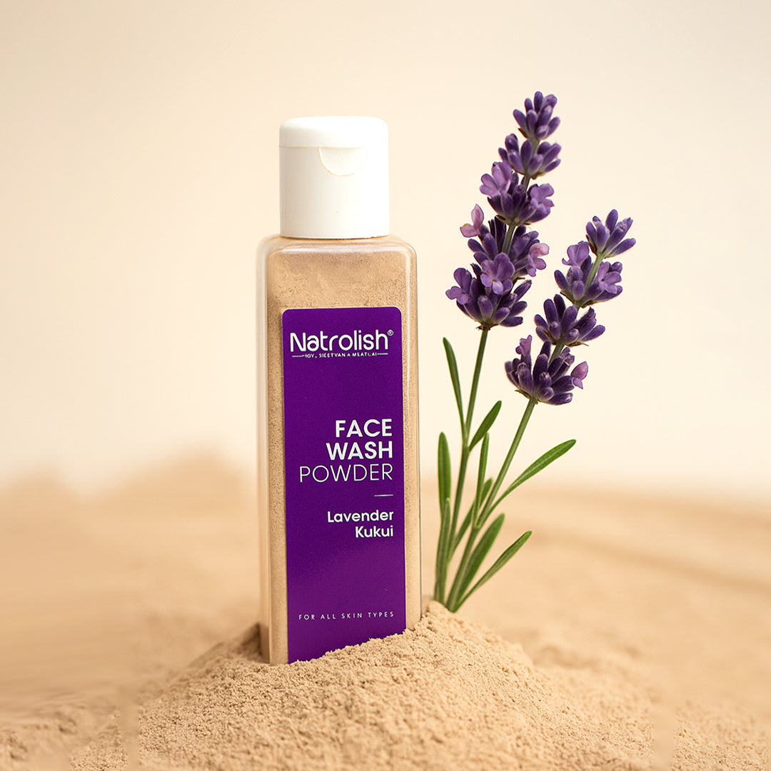 Lavender Kukui Facewash Powder
