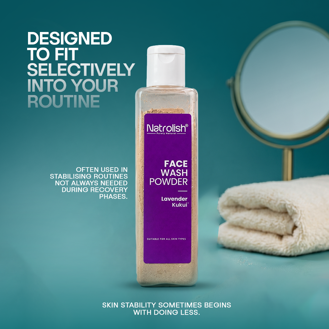 Lavender Kukui Facewash Powder