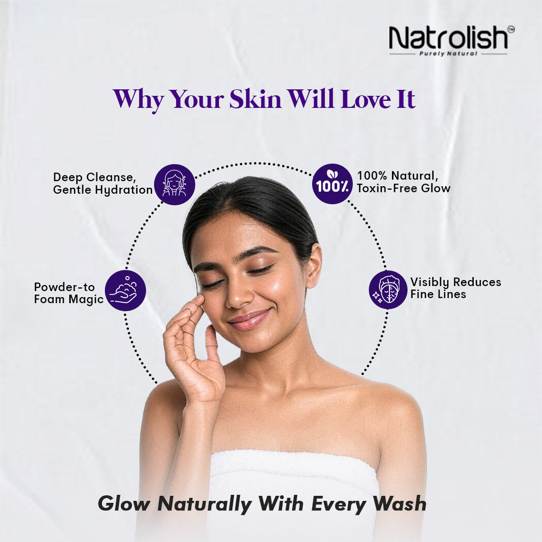 Natrolish 7-Day Facewash Sachet Experience Kit