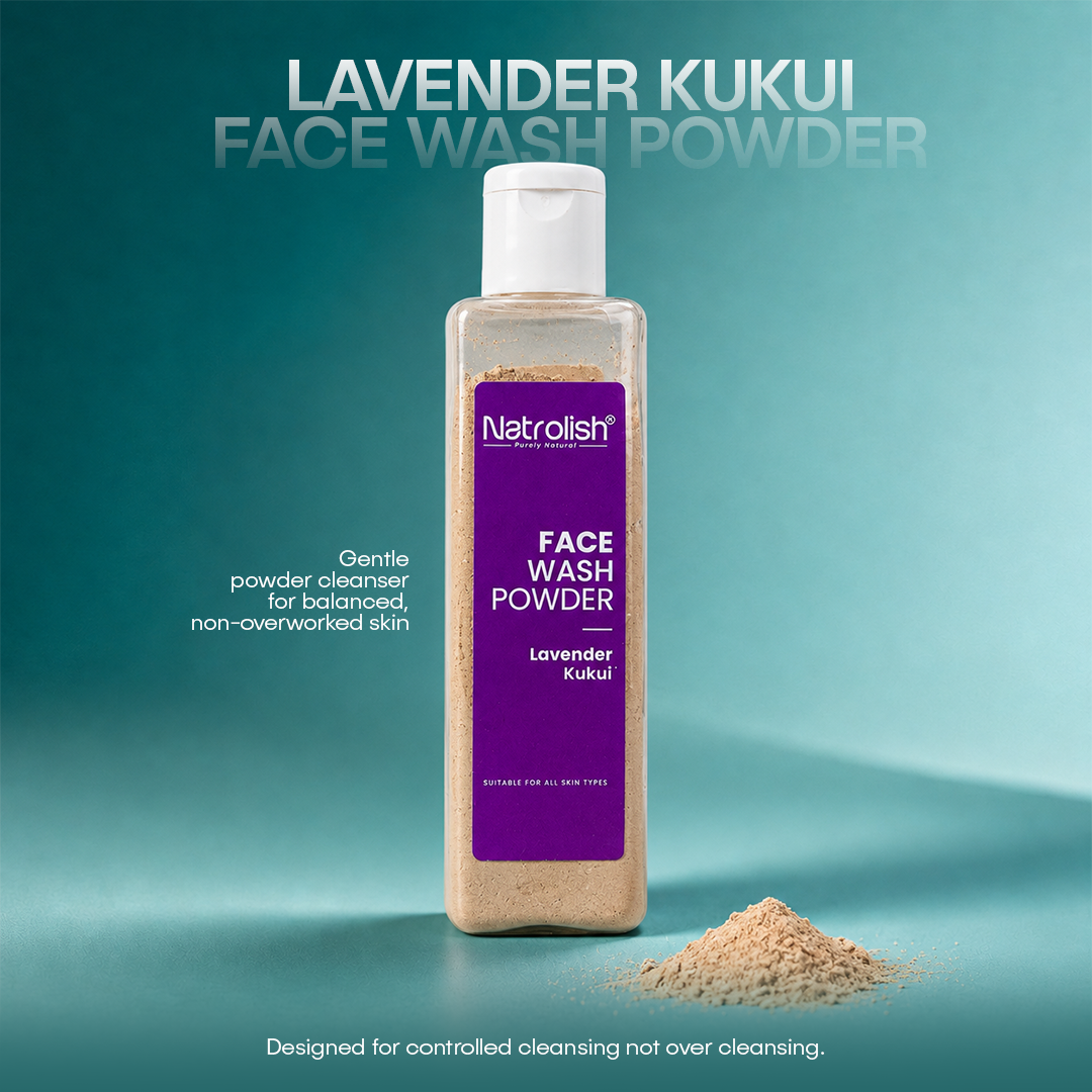 Lavender Kukui Facewash Powder