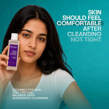 Lavender Kukui Facewash Powder
