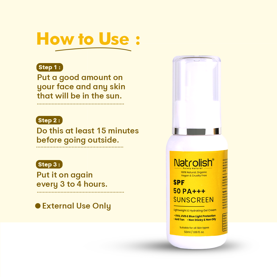 Natrolish SPF 50 PA+++ Sunscreen